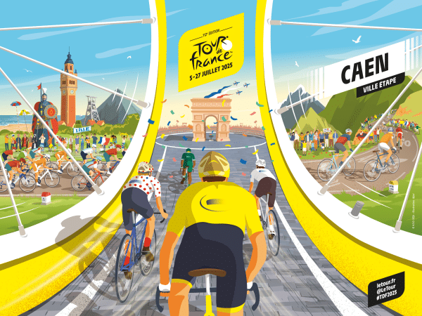 séjours normandie tour de france caen 9 juillet 2025